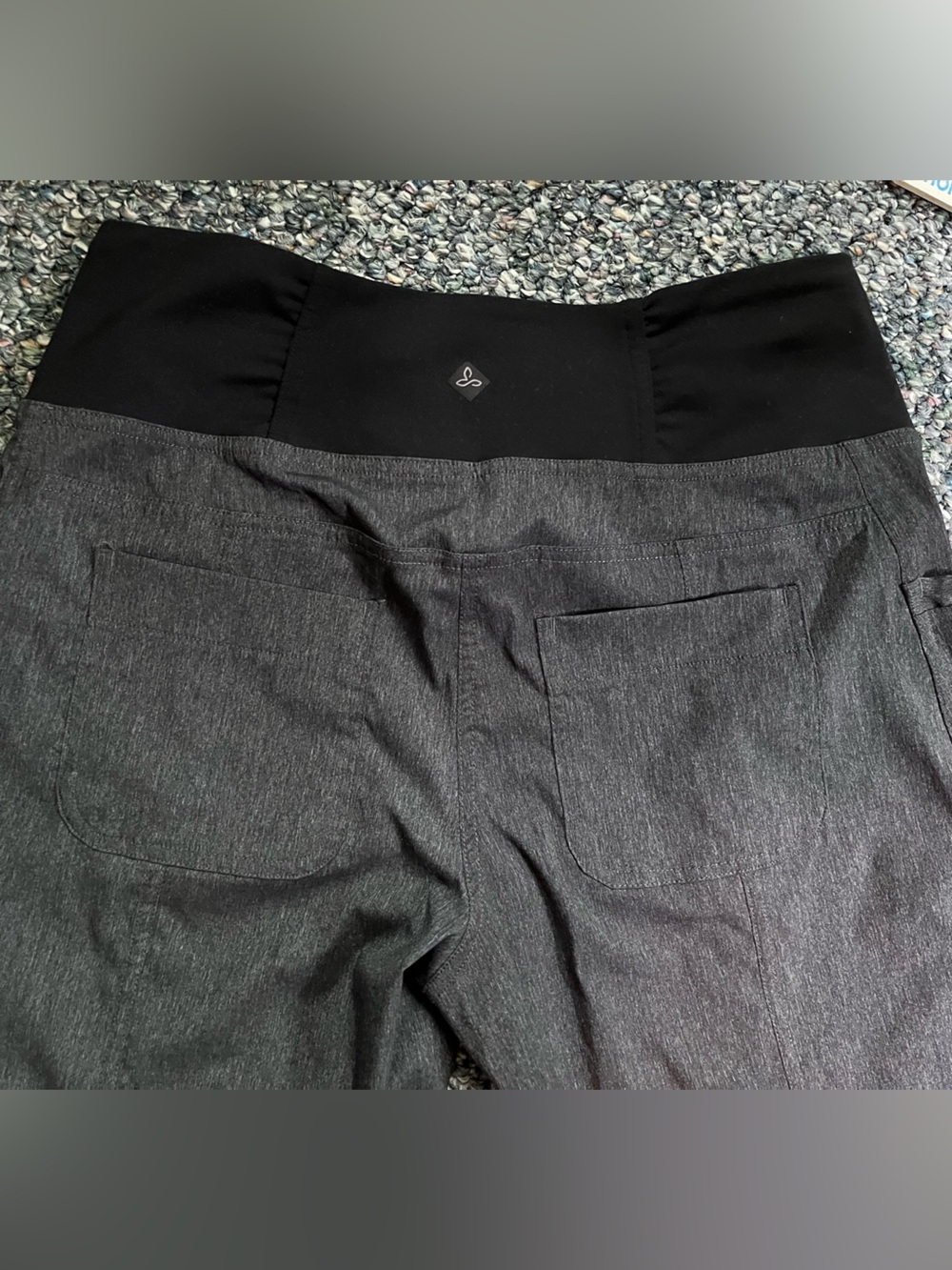Prana Summit capris. Medium. Black & gray - Picture 7 of 10